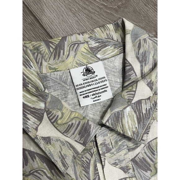 Disneyland Spirit Jersey Button down Tropical Long Sleeve Shirt XXL - Picture 4 of 10